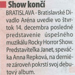 Show končí; Nový čas, 26.11.2006